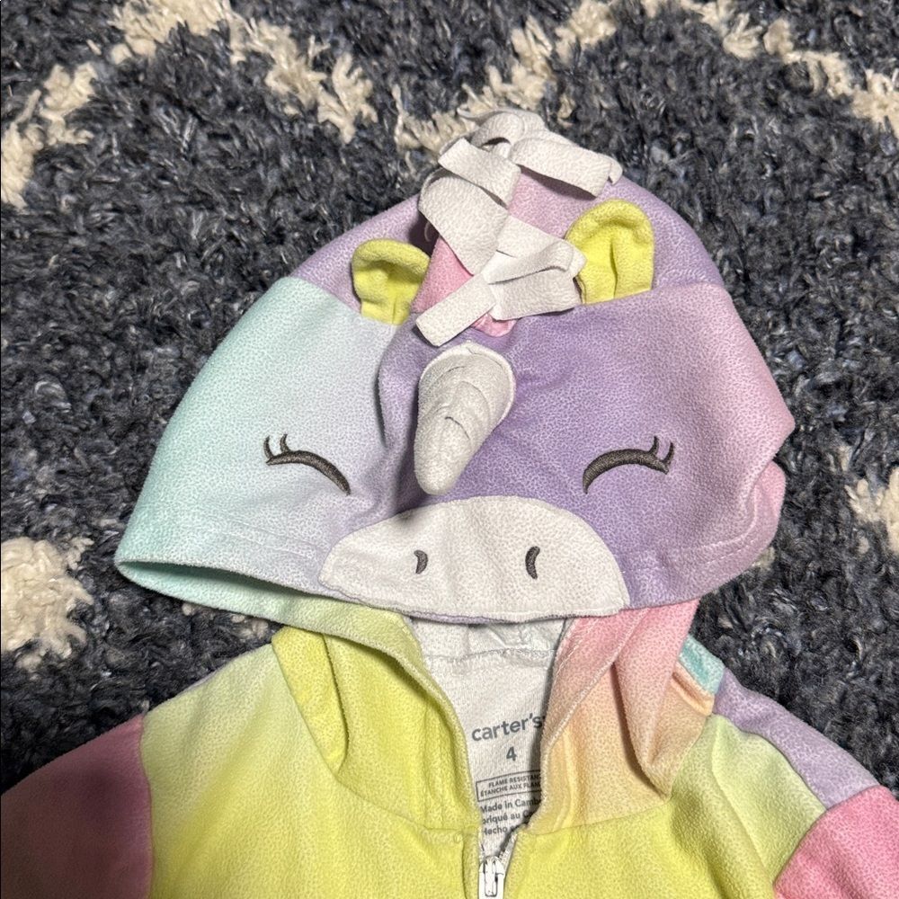 Carters Unicorn PJs - Picture 2 of 6